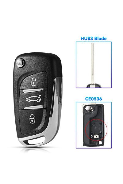 Choice4 3 BT HU83 CE0536 KEYYOU قطعة واحدة جديدة لسيارات سيتروين C2 C4 C5 بير...