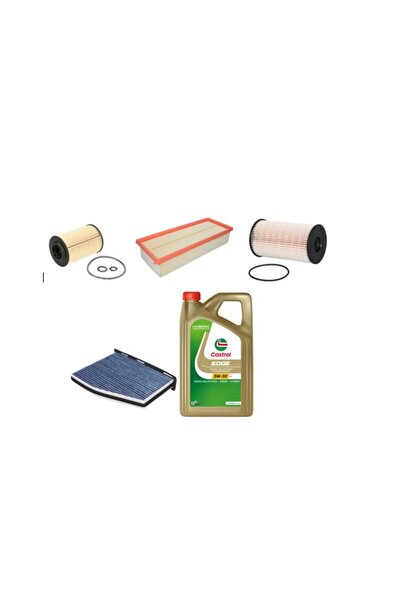 CASTROL Filter + oil overhaul package VW 1.6 TDI CAYC
