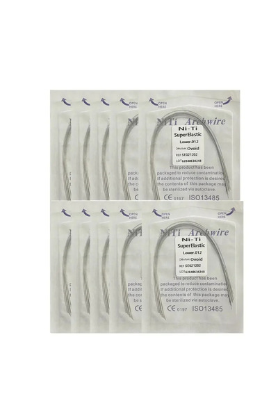 Choice10 012 Lower-NT-10Pack 10pack Dental Arch Wires Orthodontic Super Elast...