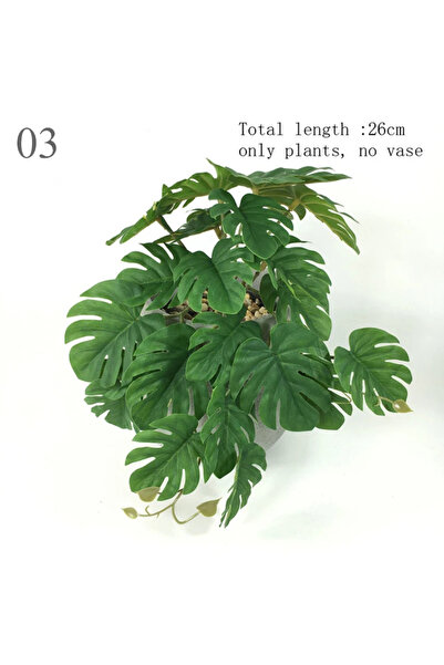Choice4 3 Artificial Terrarium Plants Vine Wall Hanging Flower Rattan Simulat...