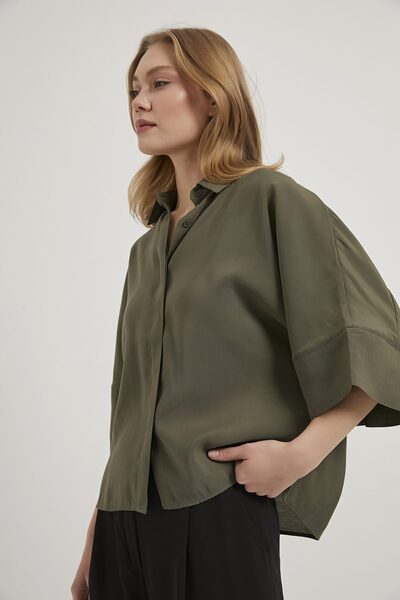 Arma Life Armalife 1410 Bat Sleeve Textured Women's Shirt