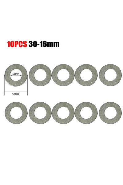 Choice8 30-16MM 10pc Circular Saw Blade Reducing Rings Conversion Set For Rin...