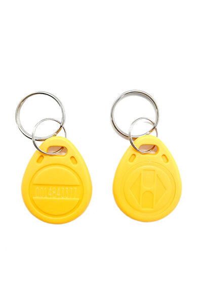 Choice3 Yellow 100pcs RFID Tag 125KHz RFID Card Proximity Keyfobs Key Fob Acc...
