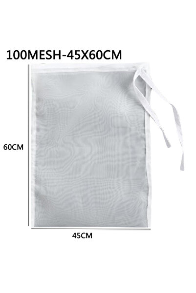 Choice9 كما هو موضح، أكياس ترشيح نايلون 45×60 سم، 100 فتحة، مصفاة حليب نباتي،...