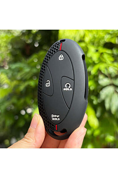 Choice15 4 قطع غطاء مفتاح سيارة سيليكوني (قطعة واحدة) لسيارات هيونداي كونا ال...