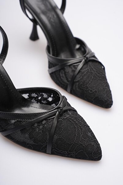 Egepass Lace-Up Women's Heel Shoes with All Eye-Catching Details with Hope Be...