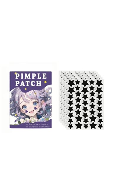 Choice4 هايز 40 قطعة من لصقات حب الشباب متعددة الألوان على شكل نجوم، لصقات حب...