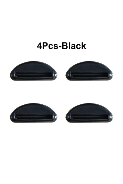 Choice8 4Pcs Black Toothpaste Squeezer Manual Squeezed Toothpaste Tube Clips ...