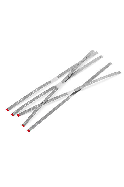 Choice10 شرائط تلميع الأسنان الماسية الدقيقة ذات الوجهين، 5 قطع، مصنوعة من ال...