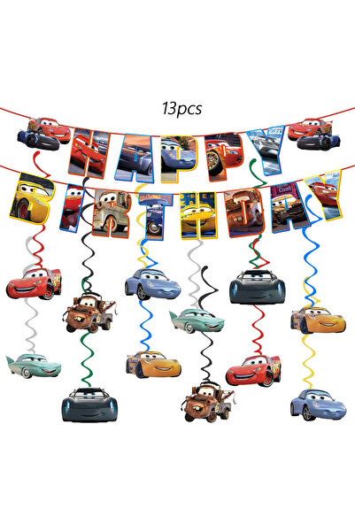 Choice مينيسو، ١٣ قطعة، هدايا للأطفال البنات بتصميم ماكوين، دوامات، زينة حفلا...