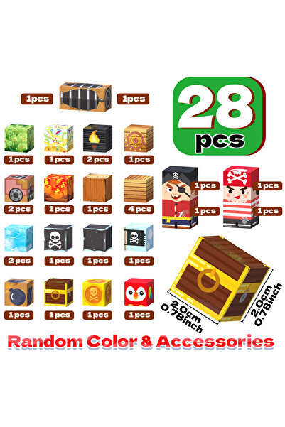 choice2 Small Size-28pcs Magnetic Building Blks, Educational Toys for Boys an...