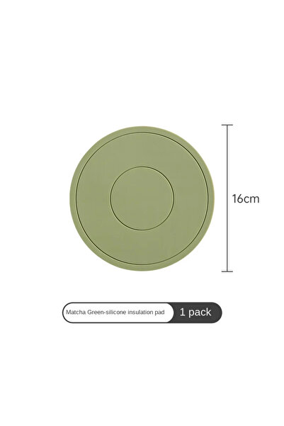 choice2 قاعدة أكواب دائرية من السيليكون السميك المقاوم للحرارة العالية، لون أ...