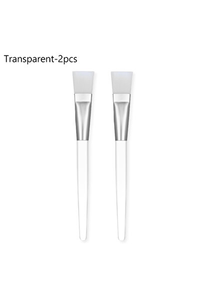 Choice4 مجموعة فرش قناع الوجه الشفافة - قطعتان (12/6/2 قطعة) - فرشاة ناعمة لت...