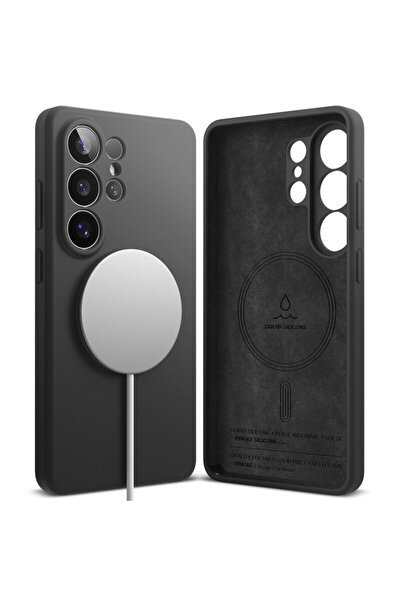 Ringke Силиконов MagSafe за Samsung Galaxy S26 Ultra, черен