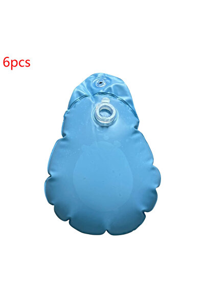 Choice3 6 أكياس ماء لحمامات السباحة، أثقال لحمامات السباحة مع خطاف، مانعة للت...