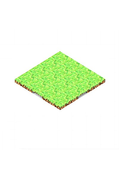 Choice3 مجموعة متنوعة من قواعد البناء المغناطيسية على شكل عشب، تتناسب مع مكعب...