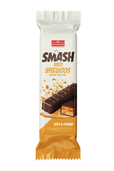 Eurocake Smash Bisco Speculoos Coated Cake Bar 28g