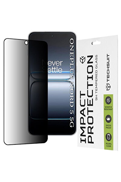 Techsuit Folie pentru OnePlus Nord 5 - 111D Privacy Full Glue - Negru