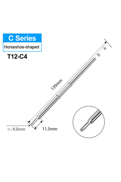 Choice T12-C4 T12 Horseshoe-Shaped Lead free Tips T12-C1 BC1 BC2 BC3 C4 BCF1 ...