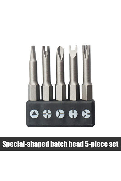 choice2 Screw Bit Mixed 5pc Precision Y U Shaped Triangle Screwdriver Magneti...