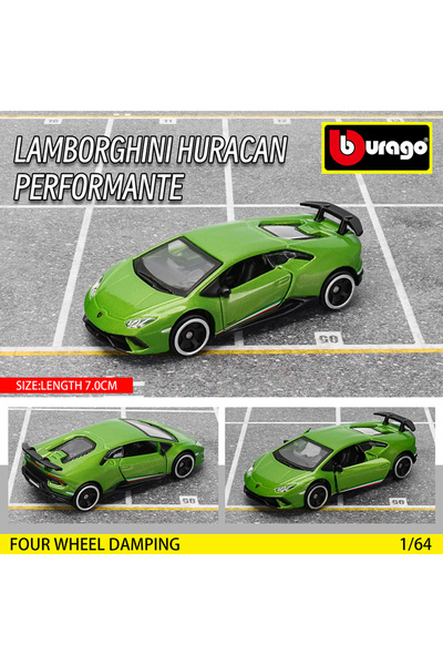 Choice6 لامبورغيني هوراكان، بوراجو، مقياس 1:64، جولف جي تي 2017-2020، موستانج...