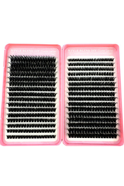 Choice3 مجموعة وصلات رموش كثيفة وناعمة خماسية الأبعاد (MIX C 32Rows 100DF9 60...