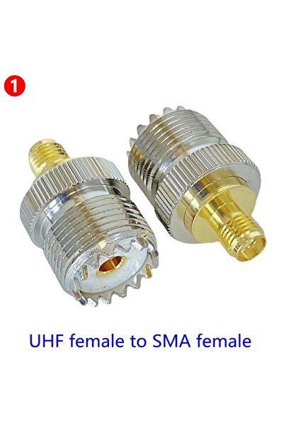 Choice5 النوع 1 - قطعة واحدة PL259 UHF SO239 إلى SMA قابس ذكر ومقبس أنثى، موص...