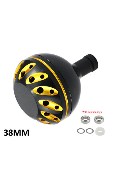 Choice13 مقبض صيد معدني من سبيكة معدنية، 30/35/38 مم، ذهبي وأسود، مقاس 2، 38 ...