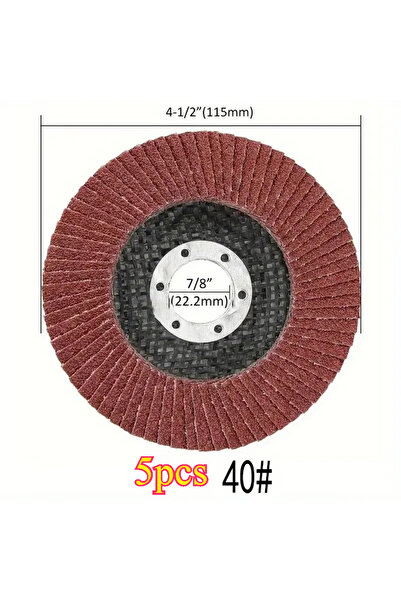 Choice1 ٥ قطع من أقراص الصنفرة ذات حبيبات ٤٠، من ١ إلى ١٠ قطع من أقراص الصنفر...