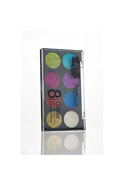 esplendor 8 Colors Glitter Eyeshadow Palette - Set of 2