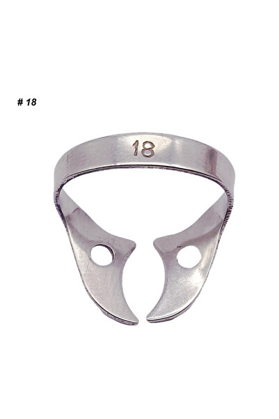 Choice7 18 1Pc Dental Dam Clamps Endodontic Restorative Barrier Clips Stainle...