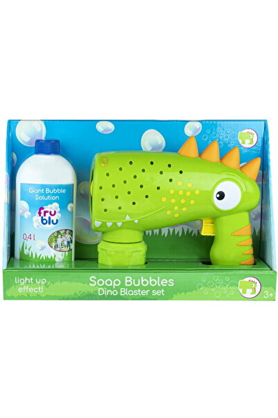 Frublu Set baloane de sapun Fru Blu - Dino Blaster, cu solutie baloane 400 ml