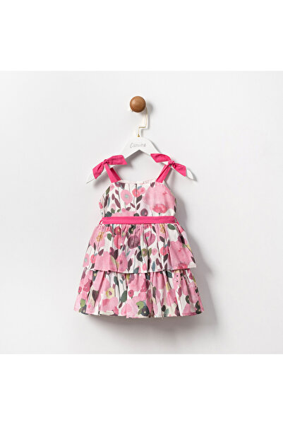 Coolimino Pink Fairy Bow Tie-Up Girls' Dress