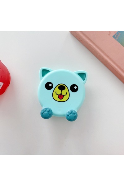 Choice3 1pc-green 1pc Cartoon Mobile Phone Bracket Lifting Folding Bracket Fl...