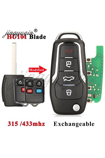 Choice4 with 4D63 Chip HU101 - Silver Strip jingyuqin CWTWB1U331 Modified Rem...