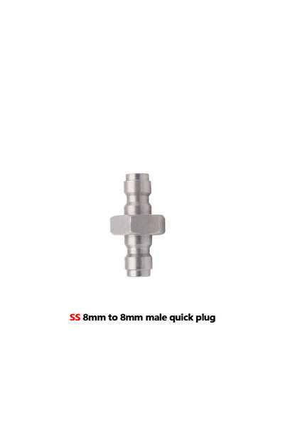 Choice4 حلمة توصيل سريعة 8 مم لغاز HPA، وصلة فوستر سريعة الفك، هواء/ثاني أكسي...