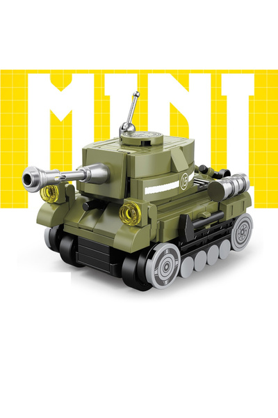 Choice4 دبابة IS-2، مكعبات بناء صغيرة تعمل بنابض، سلسلة دبابات وطائرات قتالية...