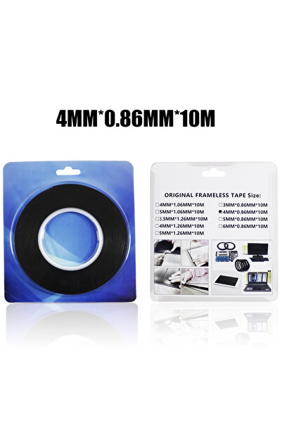 Choice1 4MMx0.86MM 10M 3mm 3.5mm 4mm 5mm 6mm Double Sided Sticky Foam Tape Ad...