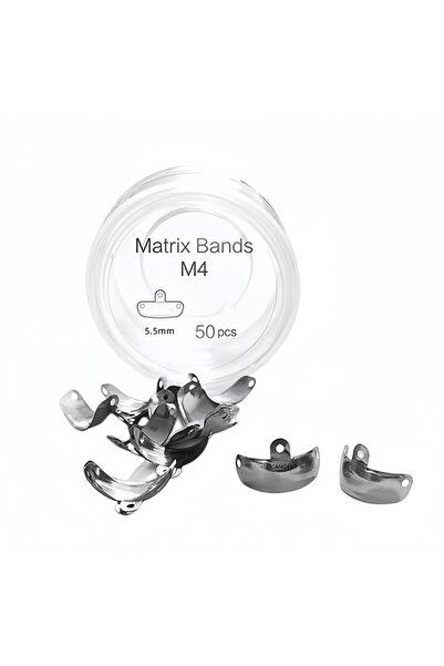 Choice4 50 قطعة من أشرطة تثبيت مصفوفة الأسنان 5.5 مم، نظام مصفوفة مقطعية محدد...