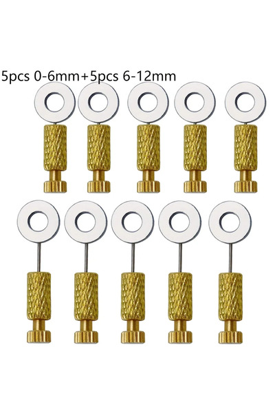 Choice1 10pcs set 5/10pcs DIY Leather Suture Positioning Needle Tool Suture F...