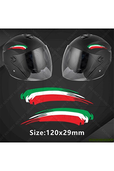 Choice10 ملصقات عاكسة للدراجات النارية من إيطاليا، ملصق شعار للخوذة وخزان الو...