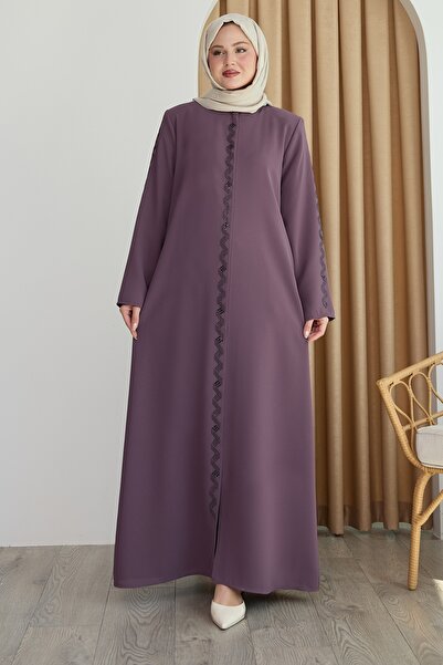 InStyle Spiral Stone Patterned Rose Dried Ferace