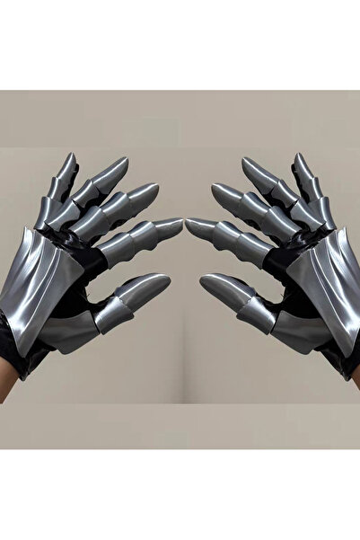 choice2 1pcs a pair Gloves Toy Mechanical Cos Gloves Knight Gloves, Made of 3...