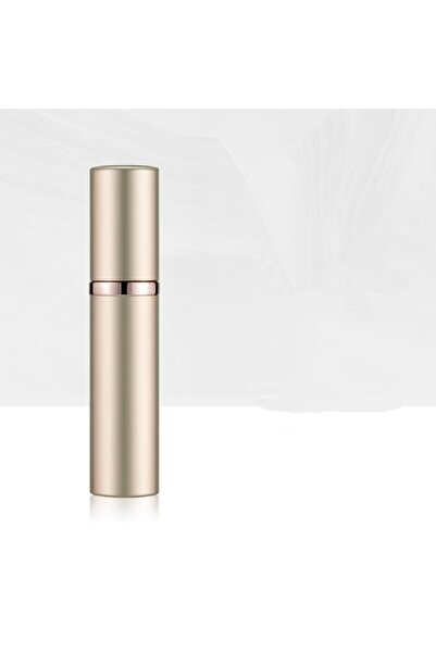 Choice7 بخاخ عطر صغير من الألومنيوم سعة 5 مل بلون الشمبانيا الذهبي، قابل لإعا...