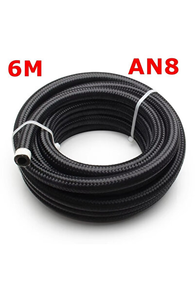 Choice13 6M-BK AN8 3M 5M 6M Oil Fuel Hose Oil Gas Line AN4 AN6 AN8 AN10 AN12 ...