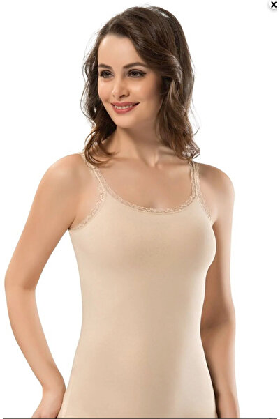 Erdem Women'S, 92% Cotton, 8% Elastane, Lace Strap 6-Piece Undershirt Set