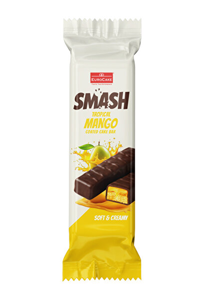 Eurocake Smash Tropical Mango Coated Cake Bar 28g