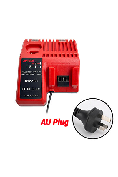 Choice AU Plug Professional M12-18C Li-ion Battery Charger for Milwaukee 12 V...
