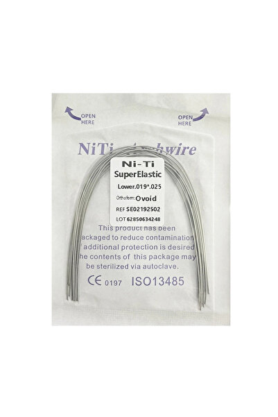 Choice28 19x25 Lower-NITI 10pcs/pack Dental Arch Wires Orthodontic Super Elas...