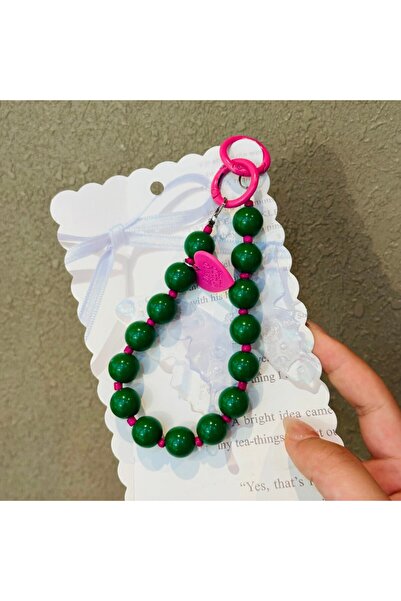 Choice4 حبل تعليق للهاتف المحمول، سلسلة هاتف كورية لطيفة ملونة مزينة بخرز على...